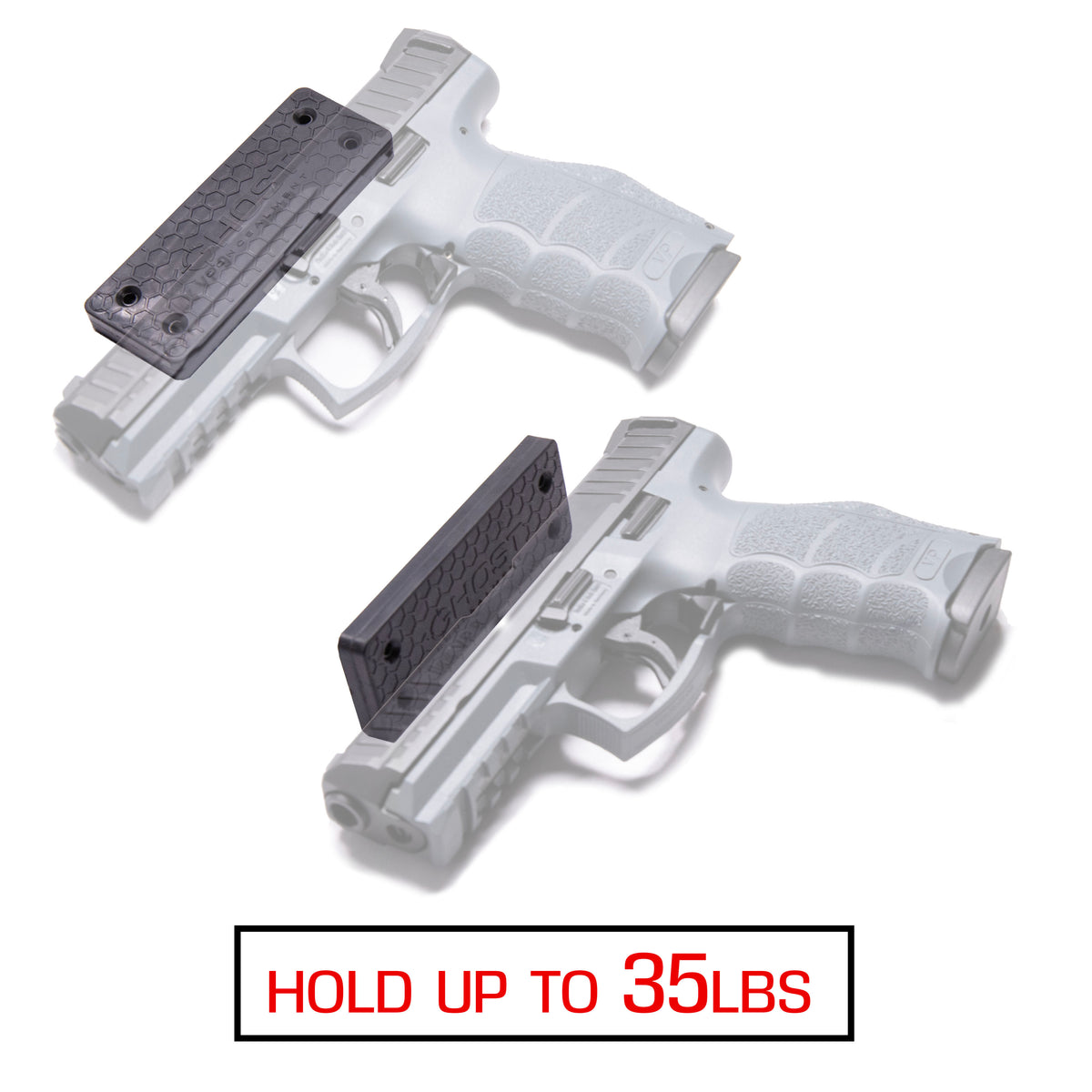 Ghost Concealment Magnetic Gun Mount Display